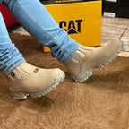 Bota Masculina Adventure em Couro Legítimo e Palmilha Ortopédica + BRINDES: Chapéu, Cinto, Carteira e Copo