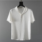 Terno esportivo fino masculino, camiseta monocromática e calça comprida, conjunto basculador masculino, streetwear casual, moda verão