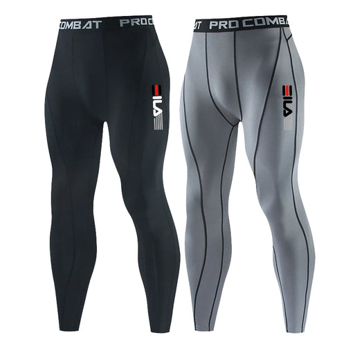 Homens ginásio roupas esportivas muscular musculação calças de compressão correndo esportes calças compridas jogging fitness masculino calças justas elásticas