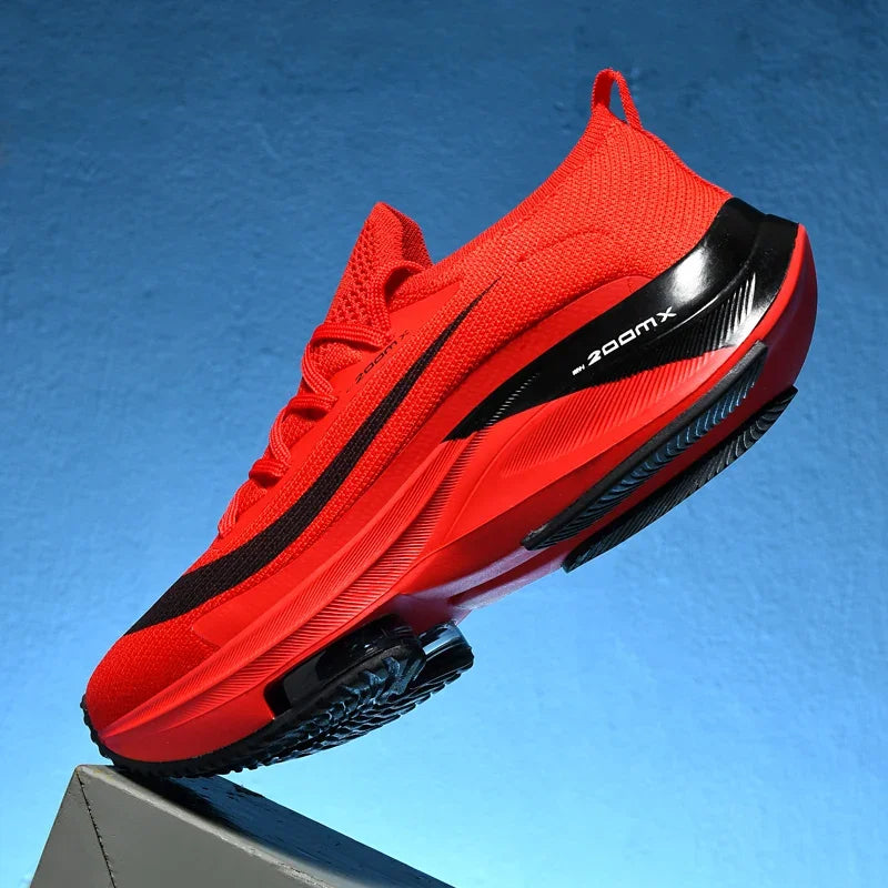 Homens tênis de corrida jogging treinador corrida amortecimento ao ar livre sapatos de luxo malha fora de estrada respirável casal antiderrapante