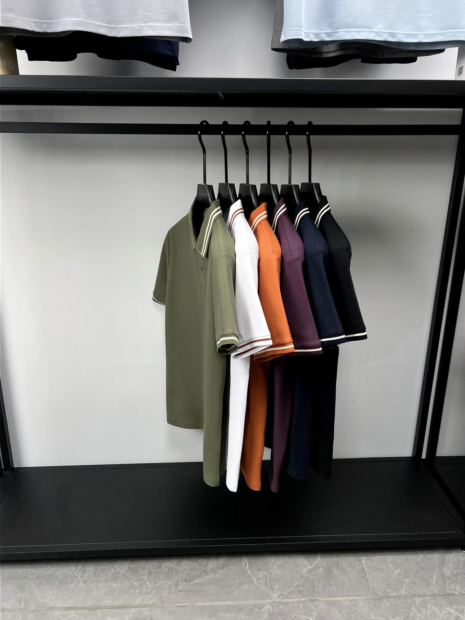 100% algodão puro de alta qualidade verão nova moda masculina manga curta confortável respirável camisa polo requintado bordado tshirt