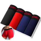 4 pçs boxers de algodão para homem roupa interior deslizamento de alta qualidade calcinha masculina sexy homme cuecas boxer shorts calecon troncos